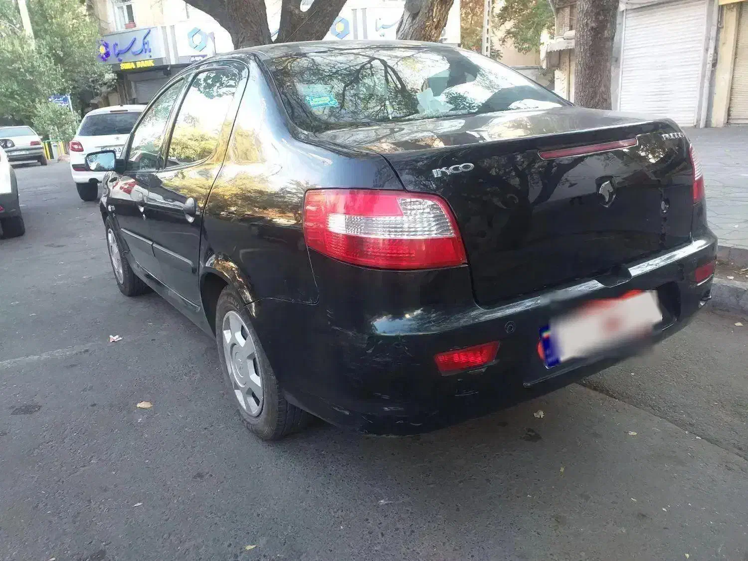 فروش رانا lx مشکی بدون رنگ کامل و کم کارکرد|خودرو سواری و وانت|تبریز, |دیوار