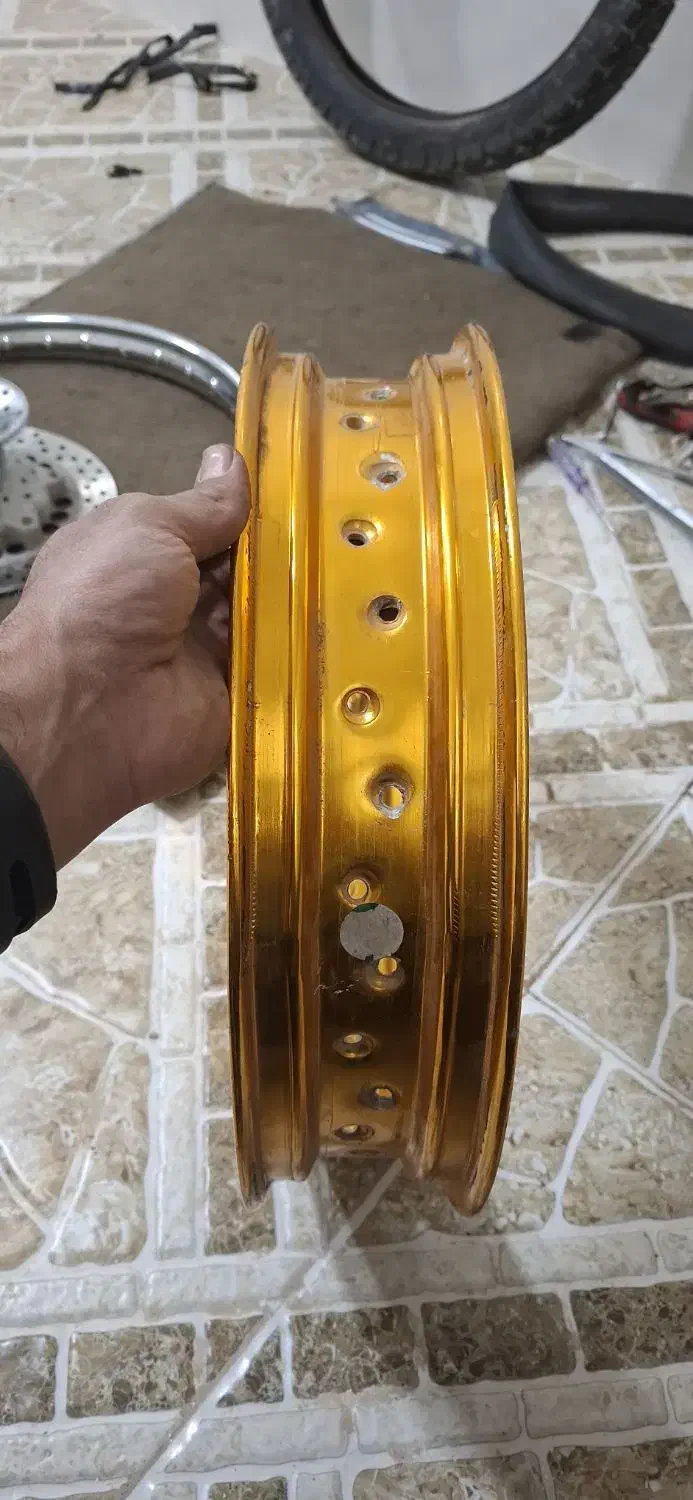 فروش رینگ المینیومی باتوپی و وسایل دیگر در دره شهر|قطعات یدکی و لوازم جانبی|دره شهر, |دیوار