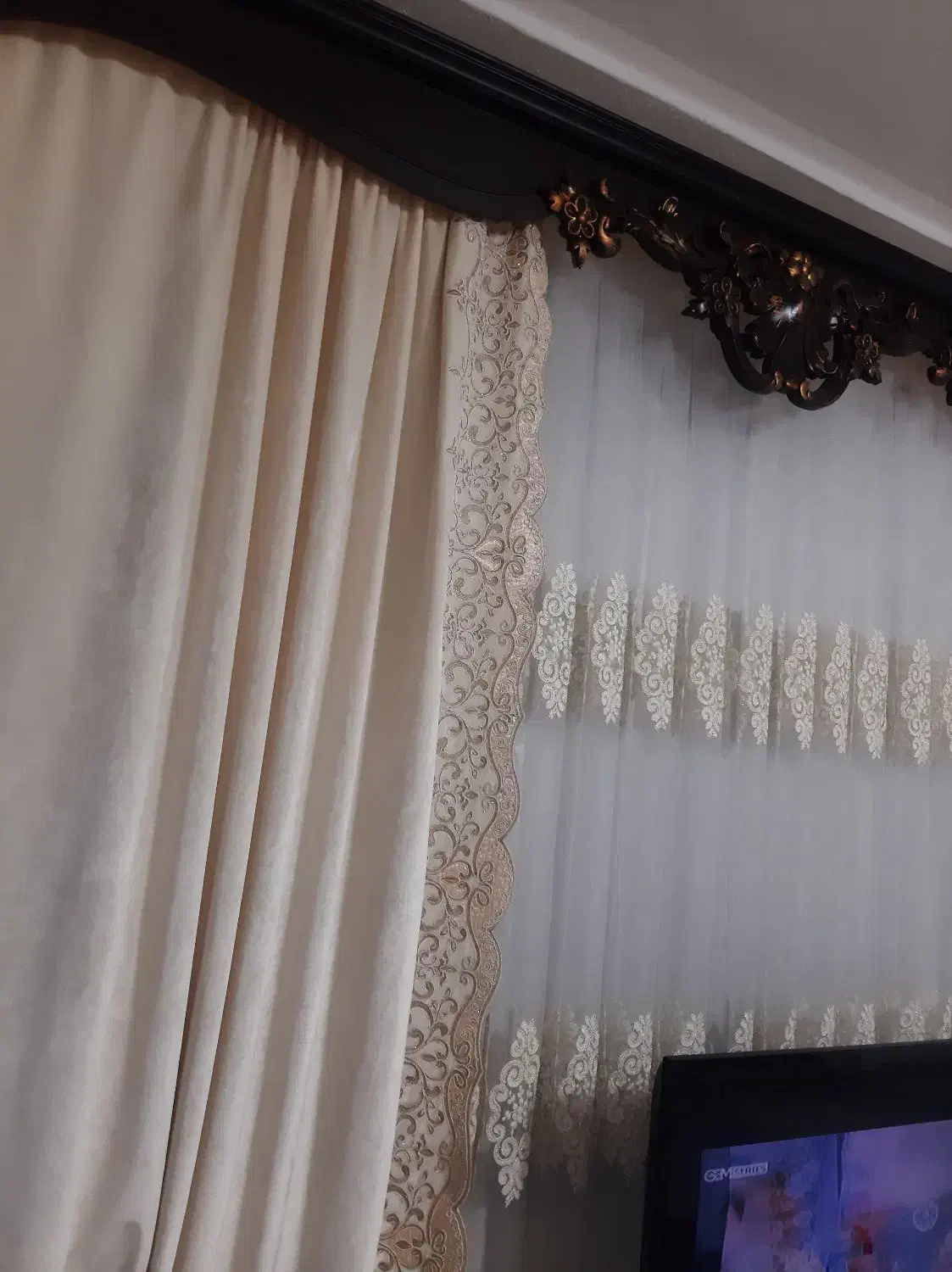 پرده وکتیبه...|پرده، رانر، رومیزی|بندر انزلی, کلیور|دیوار