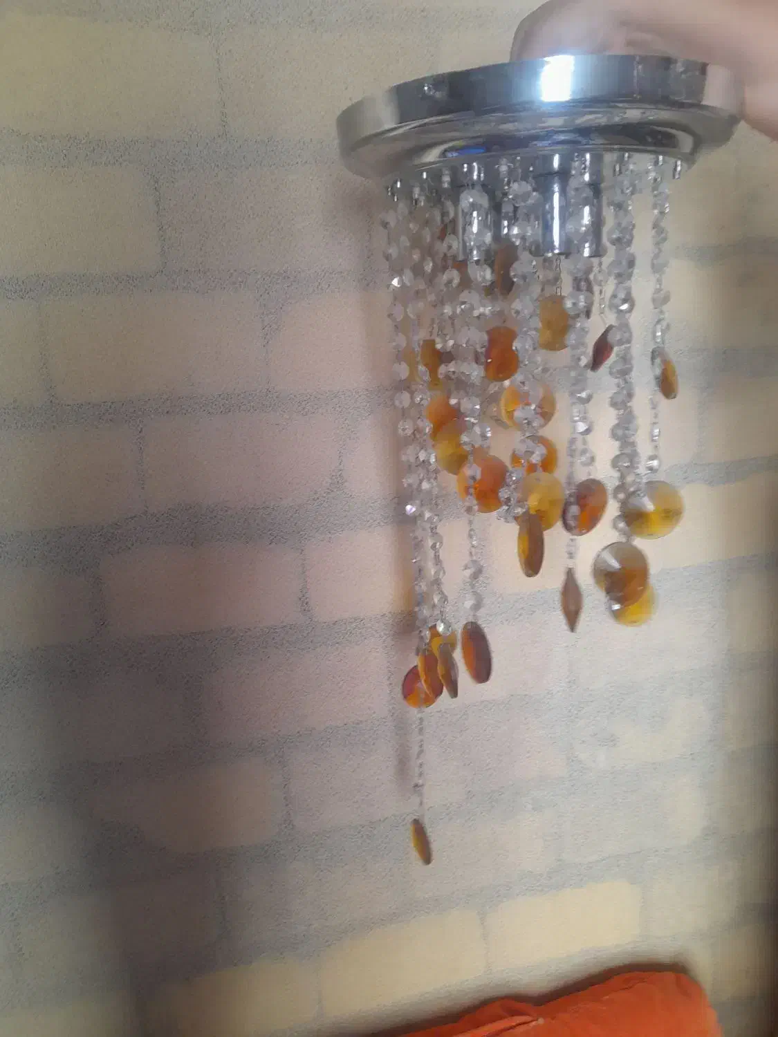 چراغ نور مخفی پرده و لوستر|لوستر و چراغ آویز|قم, سید معصوم|دیوار