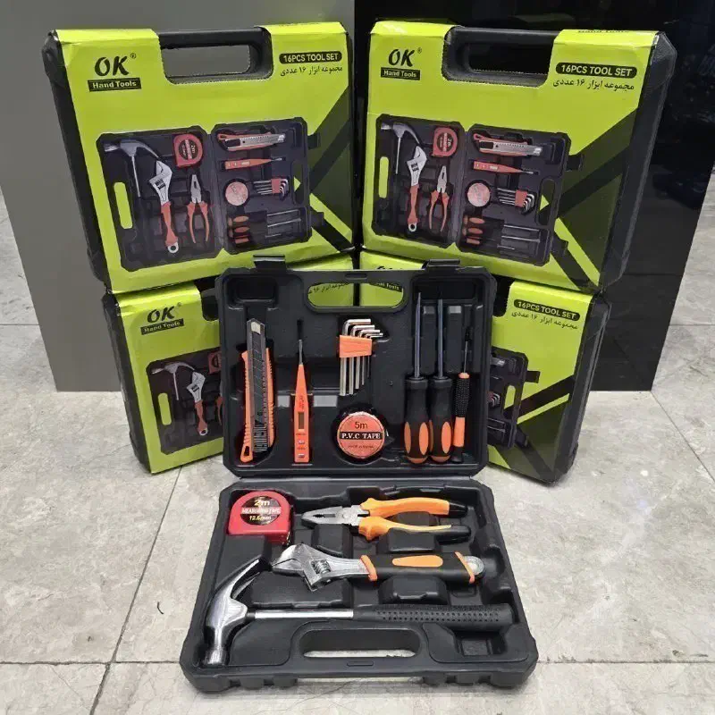 ست ابزار ۱۶ عددی|ابزارآلات|رشت, فرزانه|دیوار