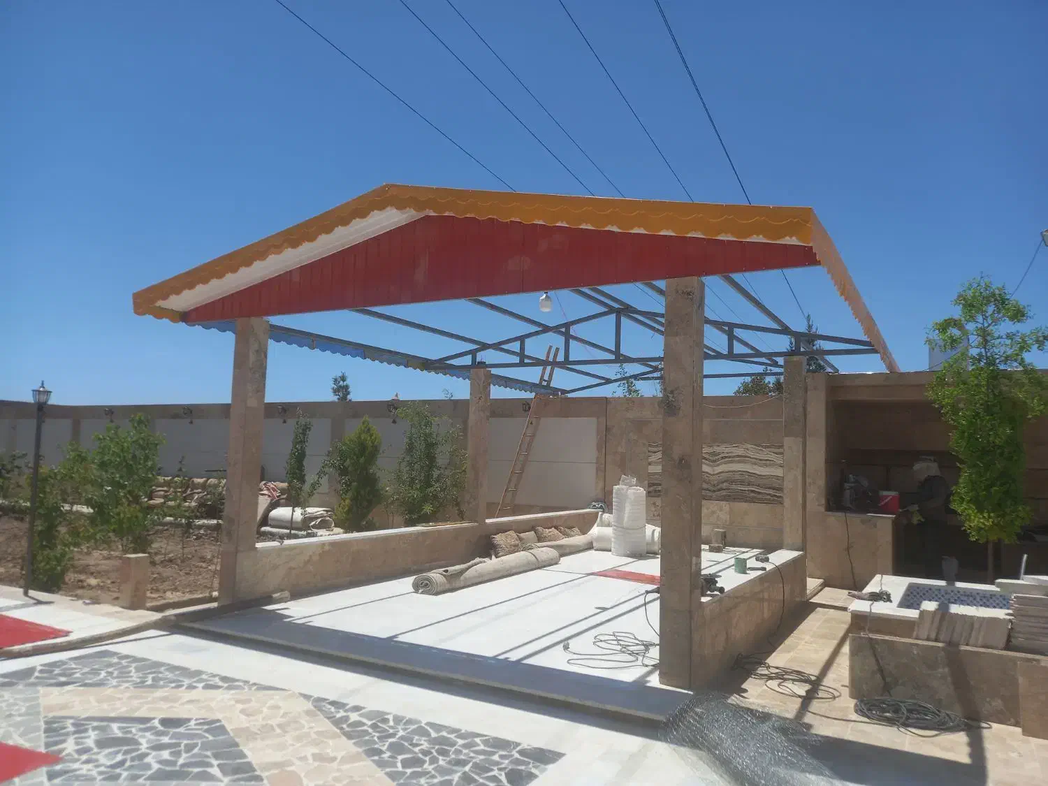 ساخت سوله خرپا بدنه و پوشش سوله|خدمات پیشه و مهارت|نجف‌آباد, شهرک صنعتی نجف آباد|دیوار