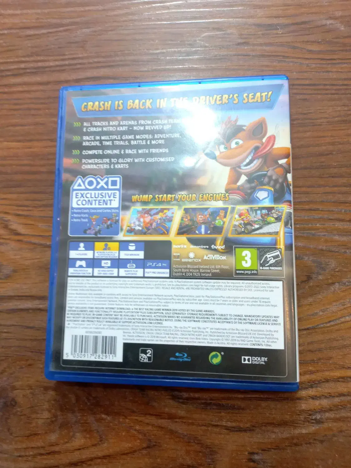 کراش CTR|کنسول، بازی ویدئویی و آنلاین|تهران, سازمان آب|دیوار