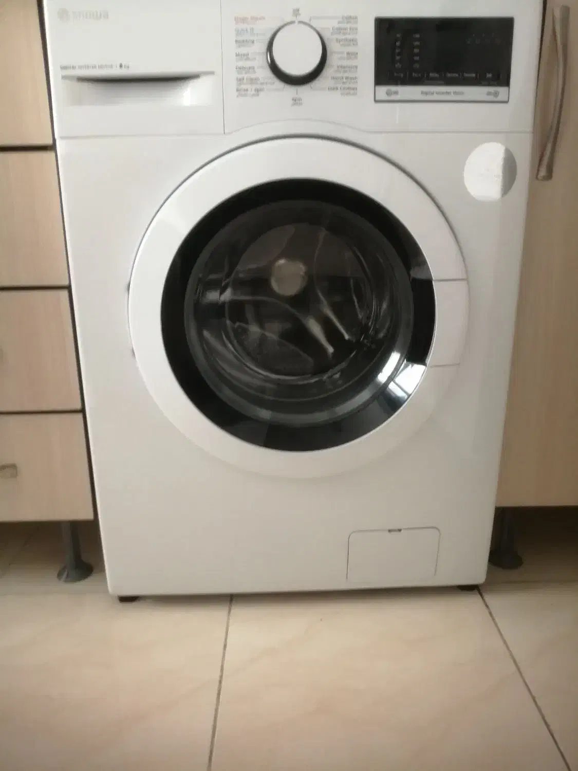 لباسشویی یک سال کار اسنوا موتور گیربکسی بدون صدا|ماشین لباسشویی و خشککن لباس|قشم, |دیوار