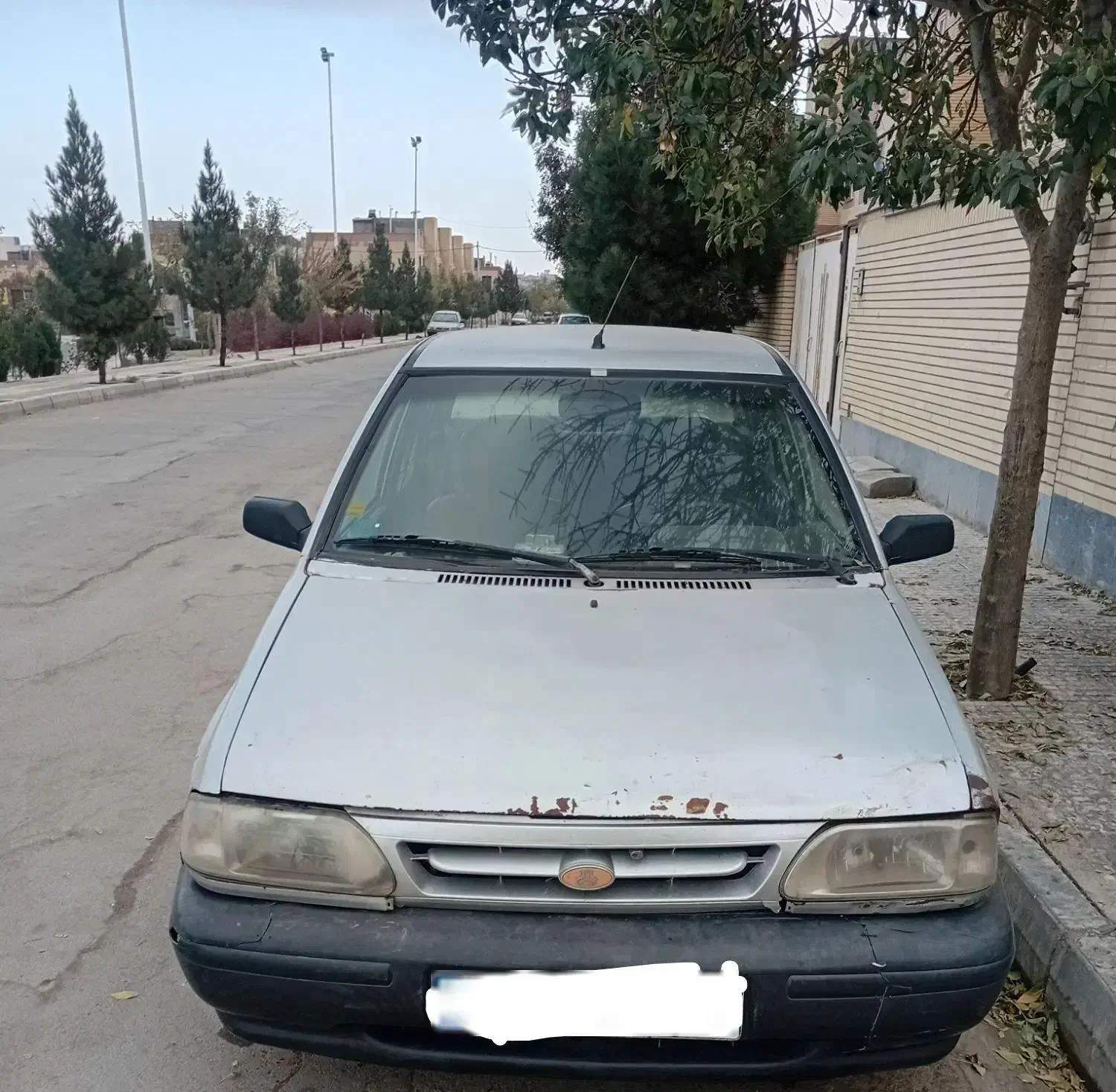 پراید نقره‌ای مدل ۸۸ دوگانه کارخانه|خودرو سواری و وانت|رضویه, |دیوار