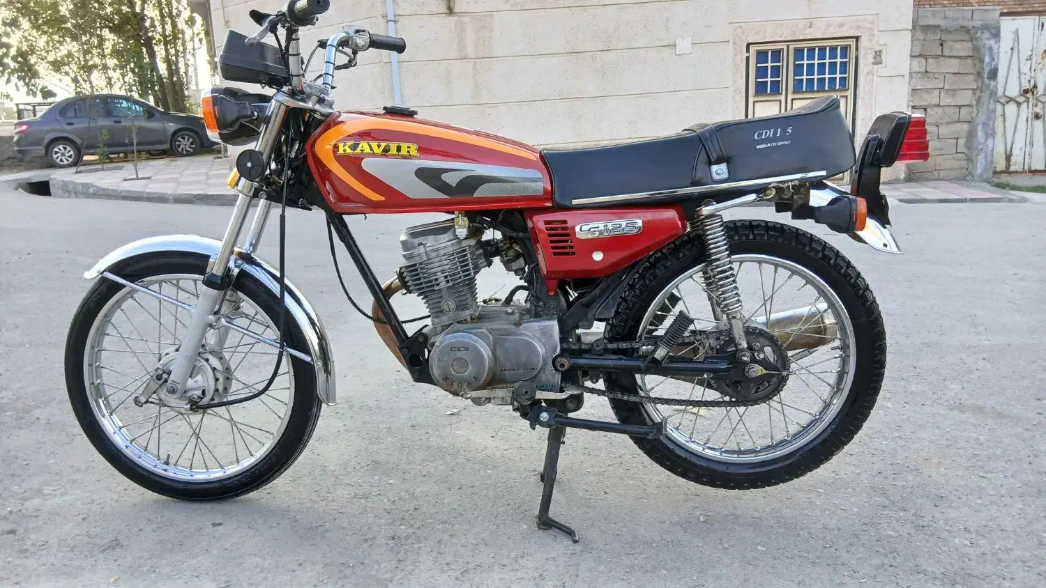 125کویر عروسک درحد تک هندل روشن با برگه بشرط|موتورسیکلت|گنبد کاووس, |دیوار