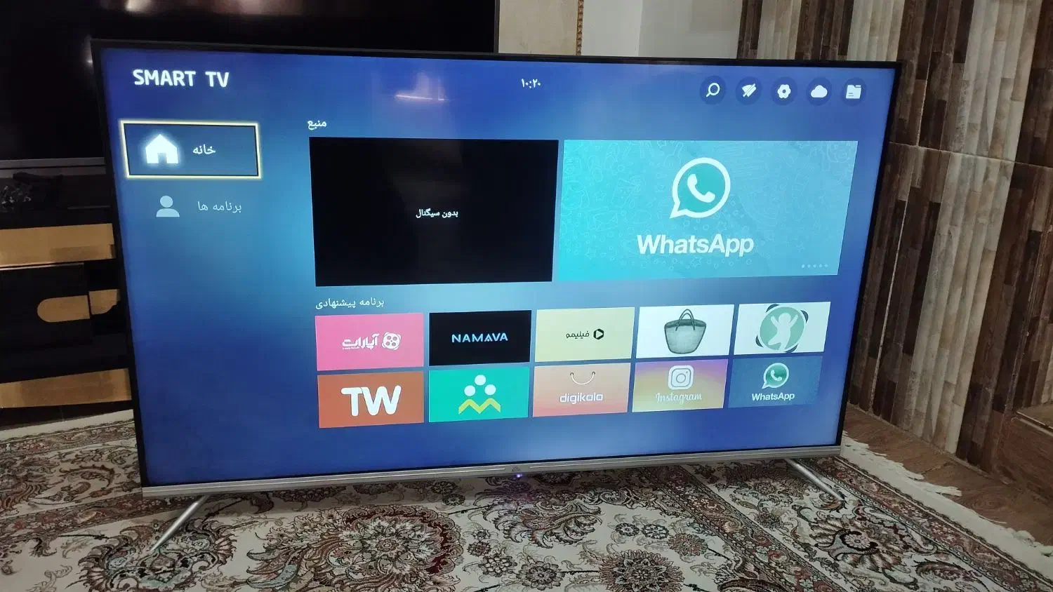 تلوزیون 55 اینچ لایف اسمارت 4k|تلویزیون و پروژکتور|قروه, |دیوار