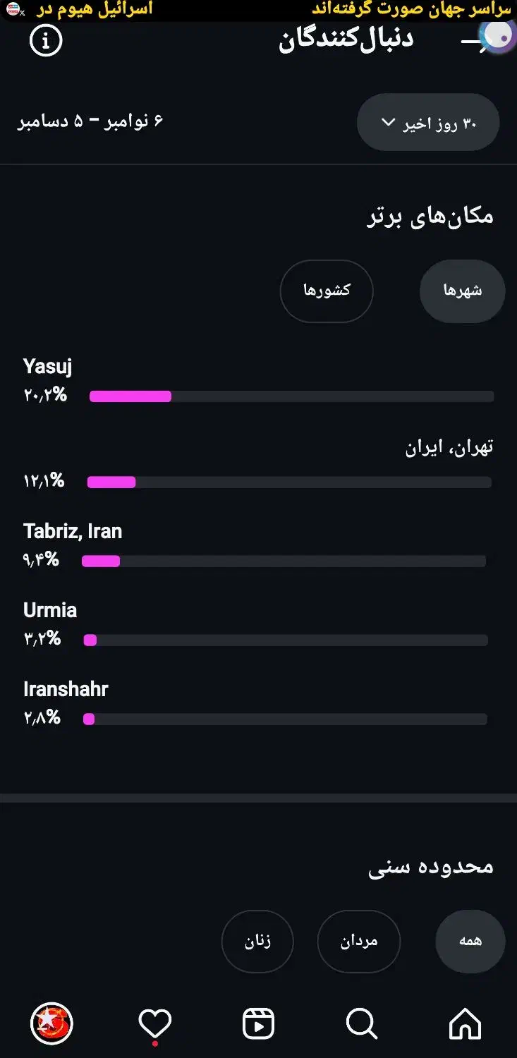 پیج واقعی اینستاگرام|لوازم جانبی موبایل و تبلت|رشت, گلسار|دیوار
