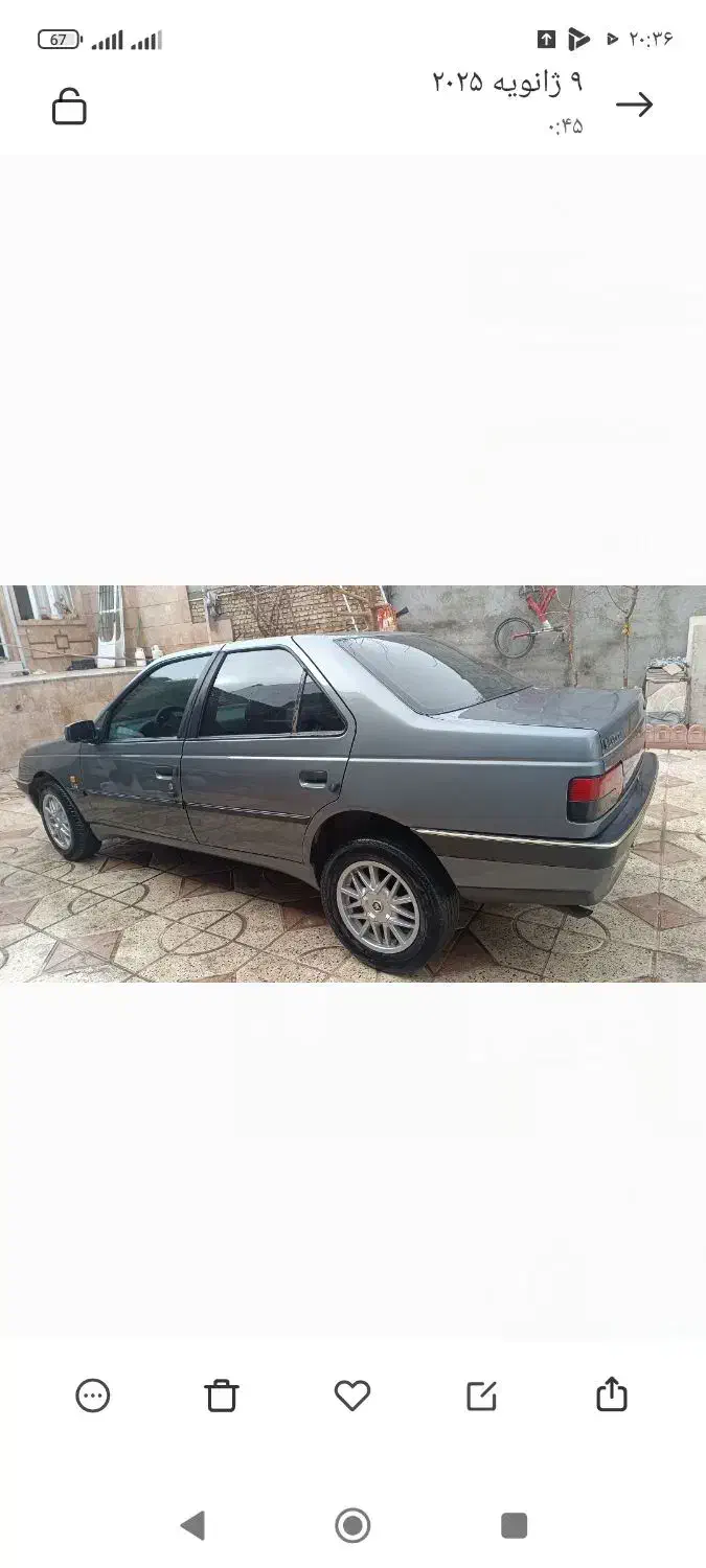 پژو مدل ۹۲ اتاق ۴۰۱|خودرو سواری و وانت|کرمانشاه, |دیوار