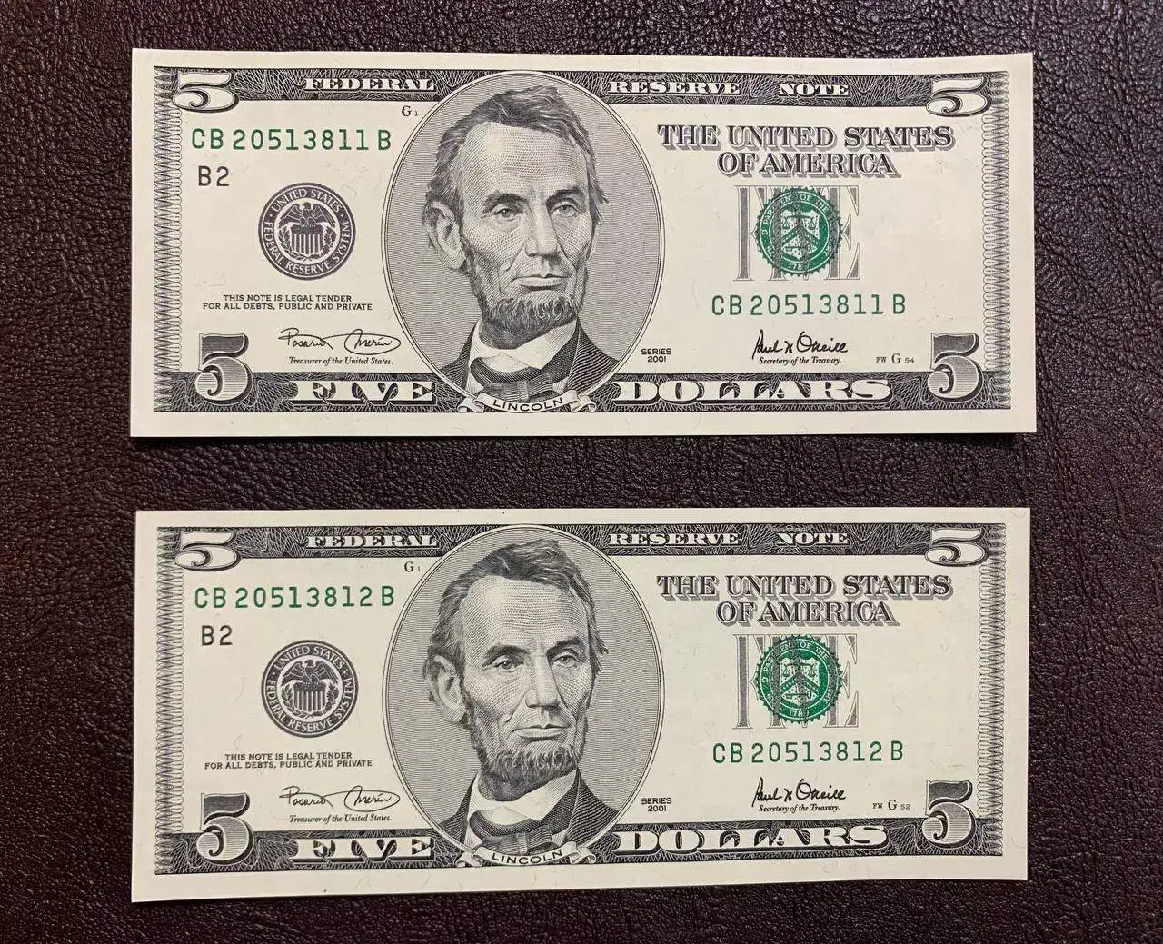 5 دلاری آمریکا (کلکسیونی)|کلکسیون سکه، تمبر، اسکناس|اصفهان, باغ نگاره|دیوار