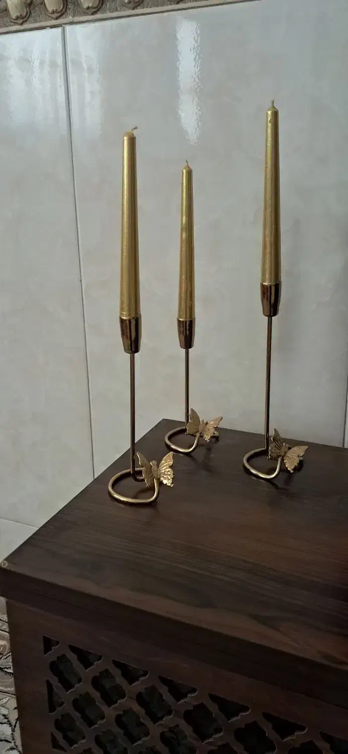 جا شمعی|صنایع دستی و سایر لوازم تزئینی|قم, شاه سید علی|دیوار