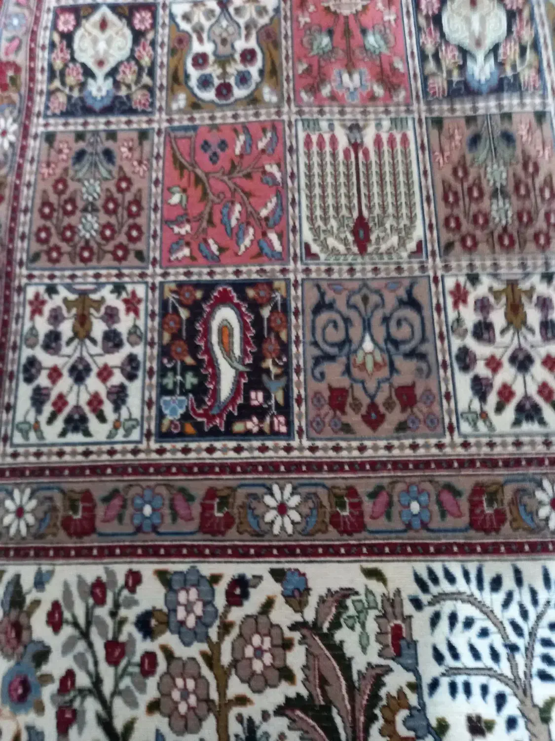 فرش|فرش|بیرجند, |دیوار