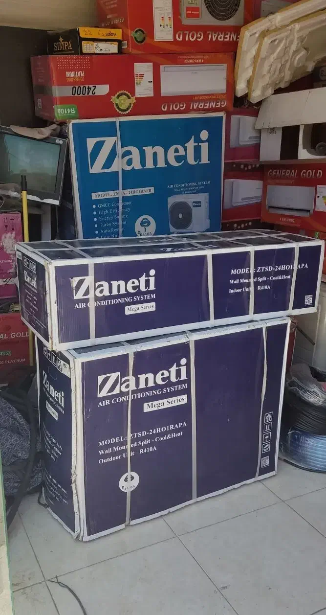 کولرگازی زانتی 24 هزار با گارانتی 5 ساله|کولر گازی و فن‌کوئل|محمدشهر, سیدآباد|دیوار