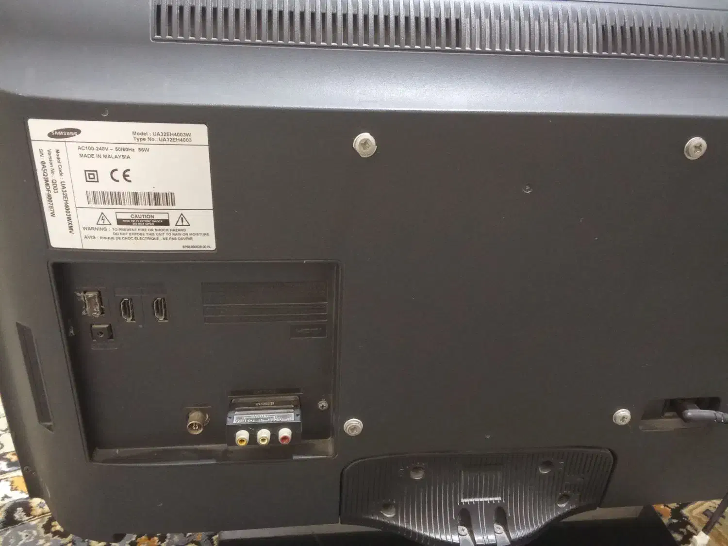 تلویزیون ۳۲اینچ سامسونگ درحدنو|تلویزیون و پروژکتور|رامشیر, |دیوار