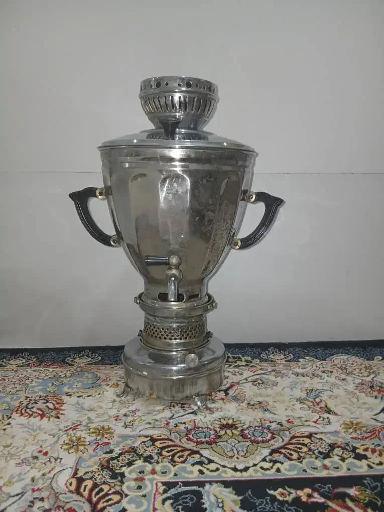 سماور قدیمی نفتی|سماور، چای‌ساز، قهوه‌ساز|اهواز, زرگان|دیوار
