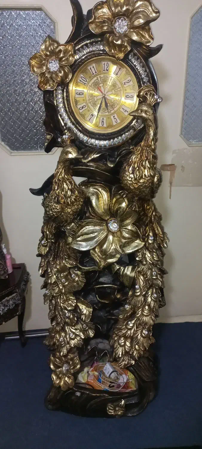 ساعت آبشار میز تلویزیون شیشه ای|ساعت دیواری و تزئینی|تهران, حصارک|دیوار