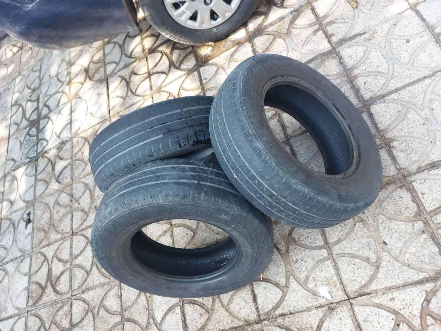 لاستیک3 عدد باهم|بدلیجات|خرم‌آباد, |دیوار