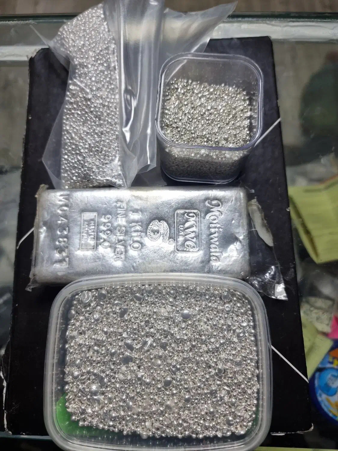 خرید و فروش نقره ساچمه و شمش نقره|جواهرات|قم, ارم|دیوار