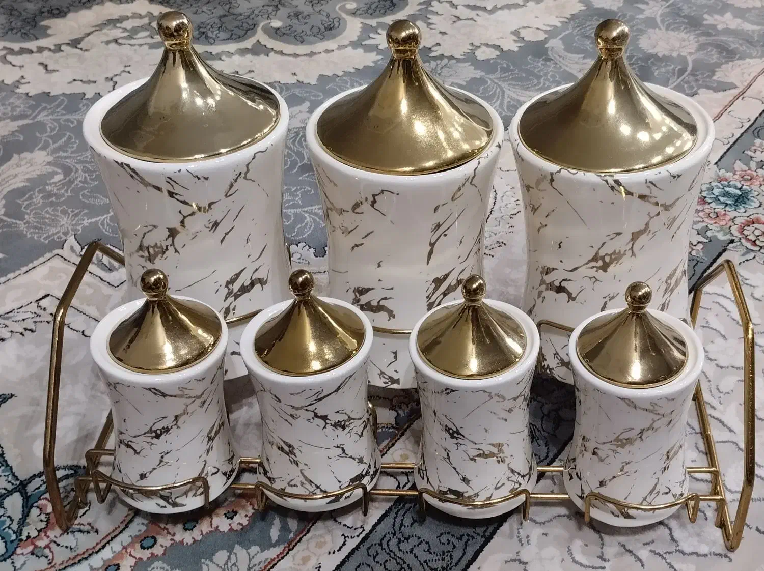 پا سماوری|قوری، کتری، قهوه‌ساز دستی|فولادشهر, B5|دیوار