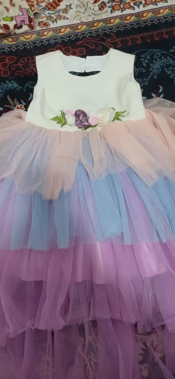 ۲ عدد لباس مجلسی سالم|کفش و لباس بچه|گرمدره, |دیوار