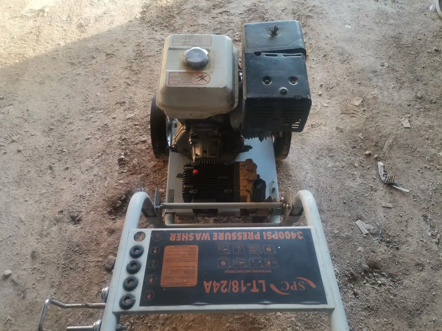 دستگاه کارواش موتوری بنزینی|ماشین‌آلات صنعتی|نجف‌آباد, صالح آباد|دیوار