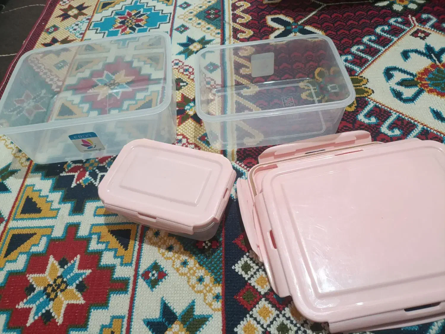 مقداری وسایل آشپزخانه در حد نو|ظروف نگهدارنده، پلاستیکی، یک‌بارمصرف|بروجرد, |دیوار