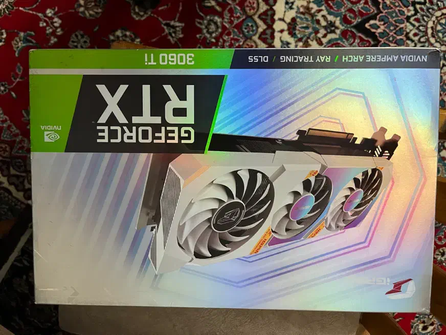 گرافیک Nvidia Rtx 3060 Ti igame colorful 8gb white|قطعات و لوازم جانبی رایانه|بابل, |دیوار