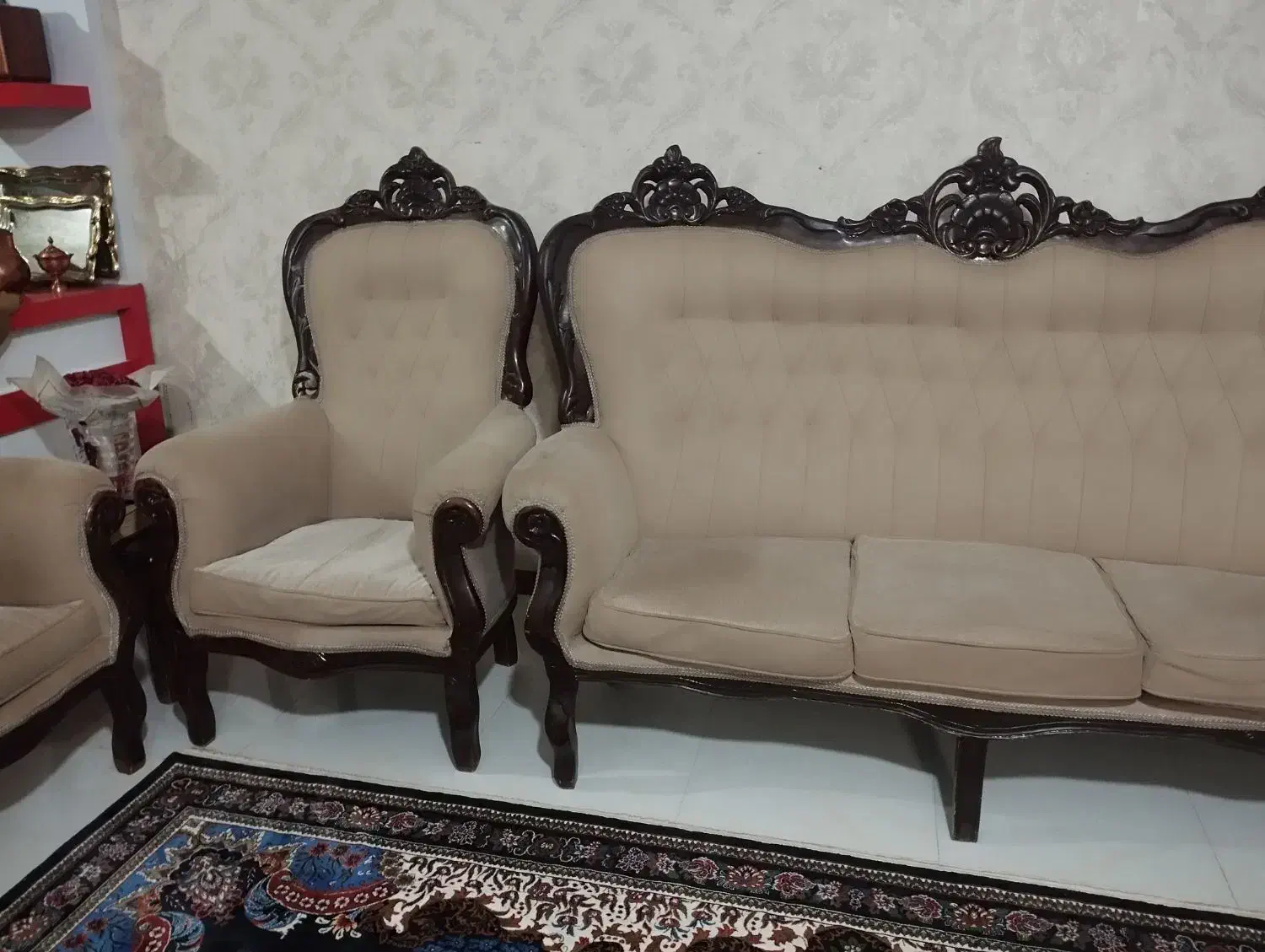 مبل کلاسیک و استیل|مبلمان خانگی و میز عسلی|گلبهار, شهر جدید گلبهار|دیوار