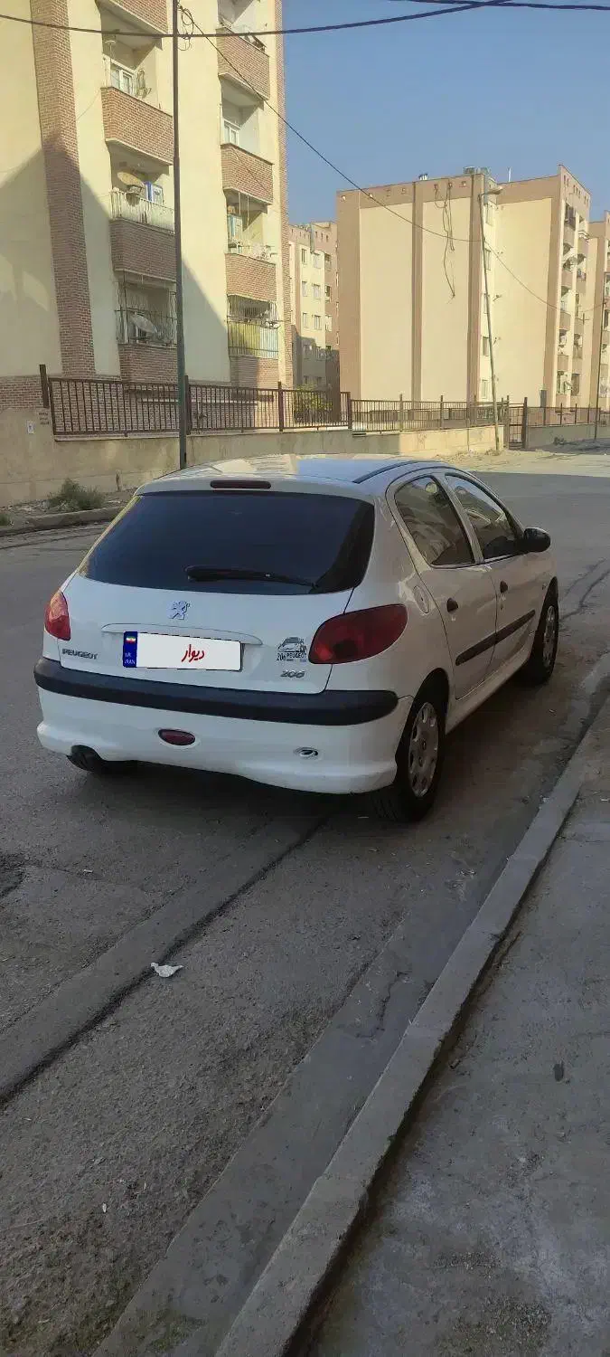 ۲۰۶ تیپ دومدل ۹۸تحویلی ۹۹|خودرو سواری و وانت|ساوه, |دیوار