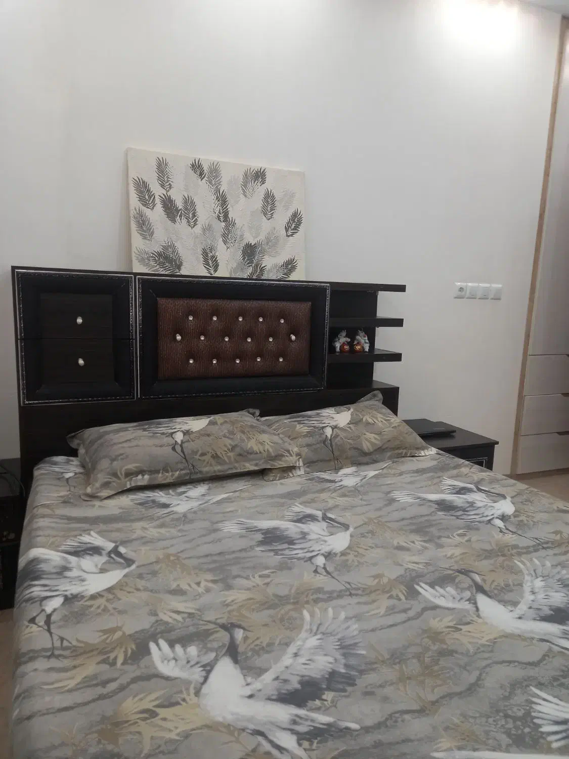 تخت وپاتختی تمام ام دی اف|تخت و سرویس خواب|اردبیل, |دیوار