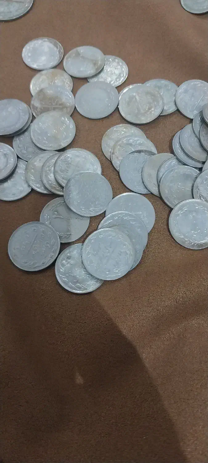 سکه قدیمی|کلکسیون سکه، تمبر، اسکناس|اصفهان, آبشار|دیوار