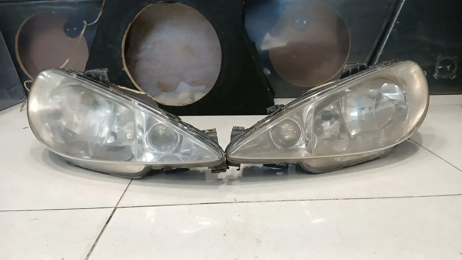 چراغ جلو ۲۰۶ برند مدرن همه پایه ها سالم|قطعات یدکی و لوازم جانبی|قزوین, |دیوار