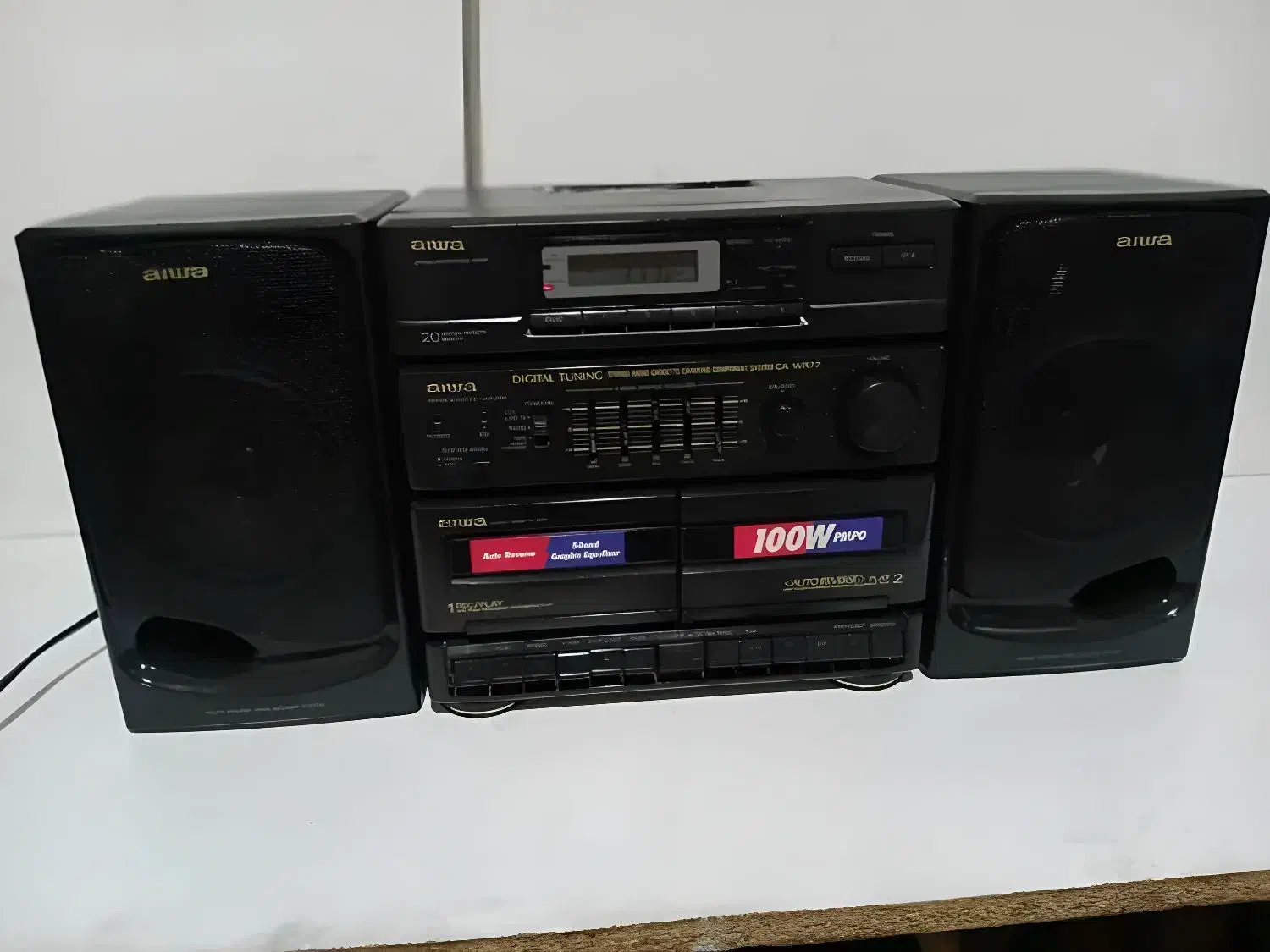 رادیو ضبط ایوا اصلی ژاپنی کلکسیونی|سیستم صوتی خانگی|خوی, |دیوار