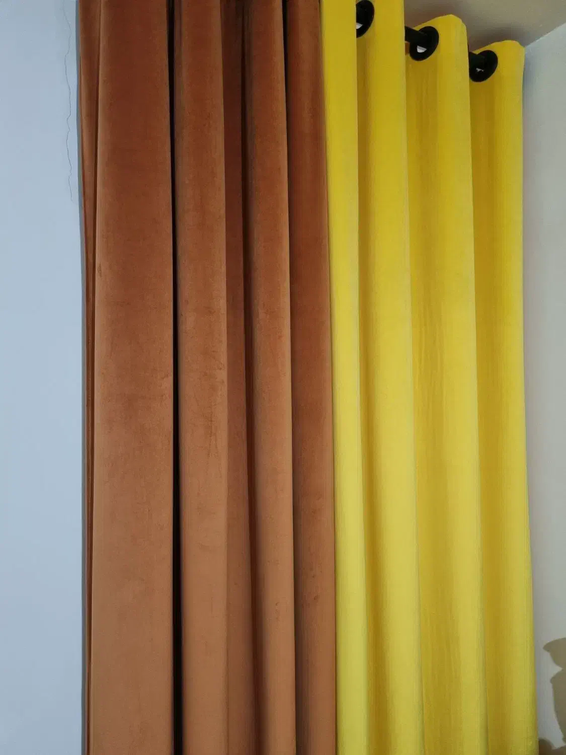 فروش دو عدد پرده اماده|پرده، رانر، رومیزی|سیرجان, |دیوار