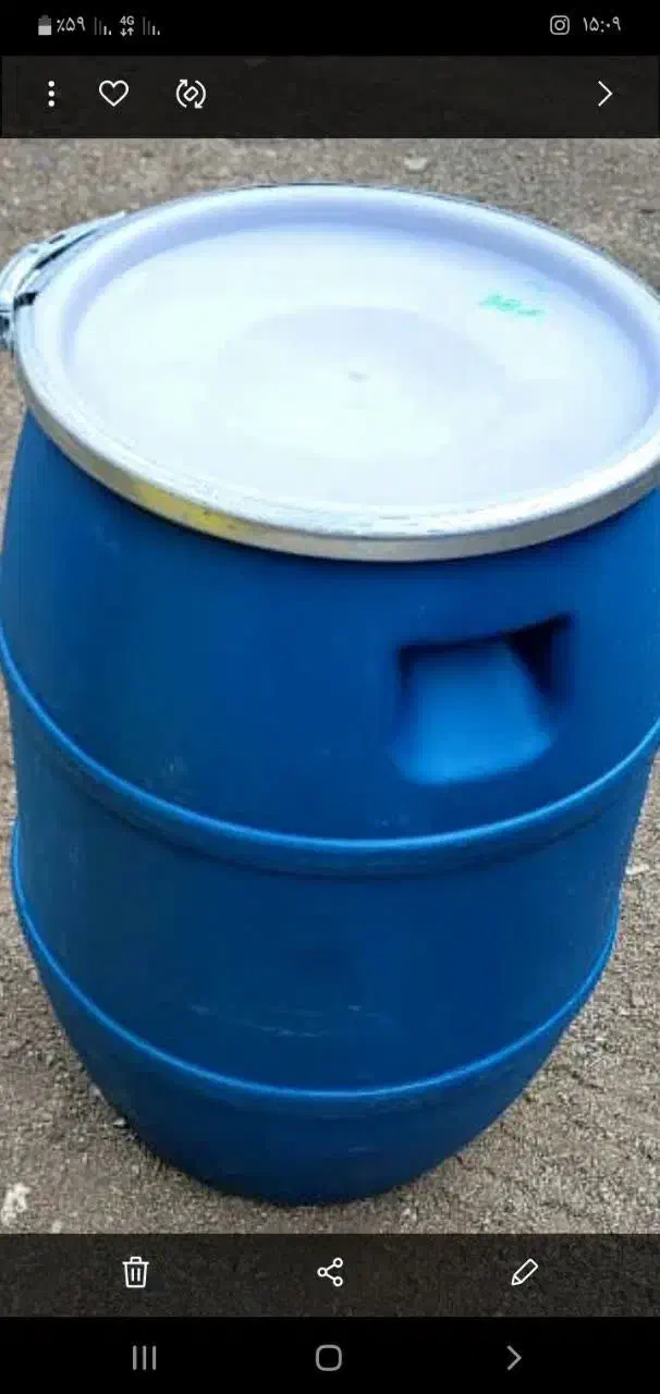 بشکه|ظروف نگهدارنده، پلاستیکی، یک‌بارمصرف|نهاوند, |دیوار