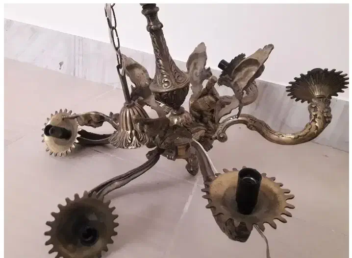 برنجی|لوستر و چراغ آویز|کرمانشاه, |دیوار