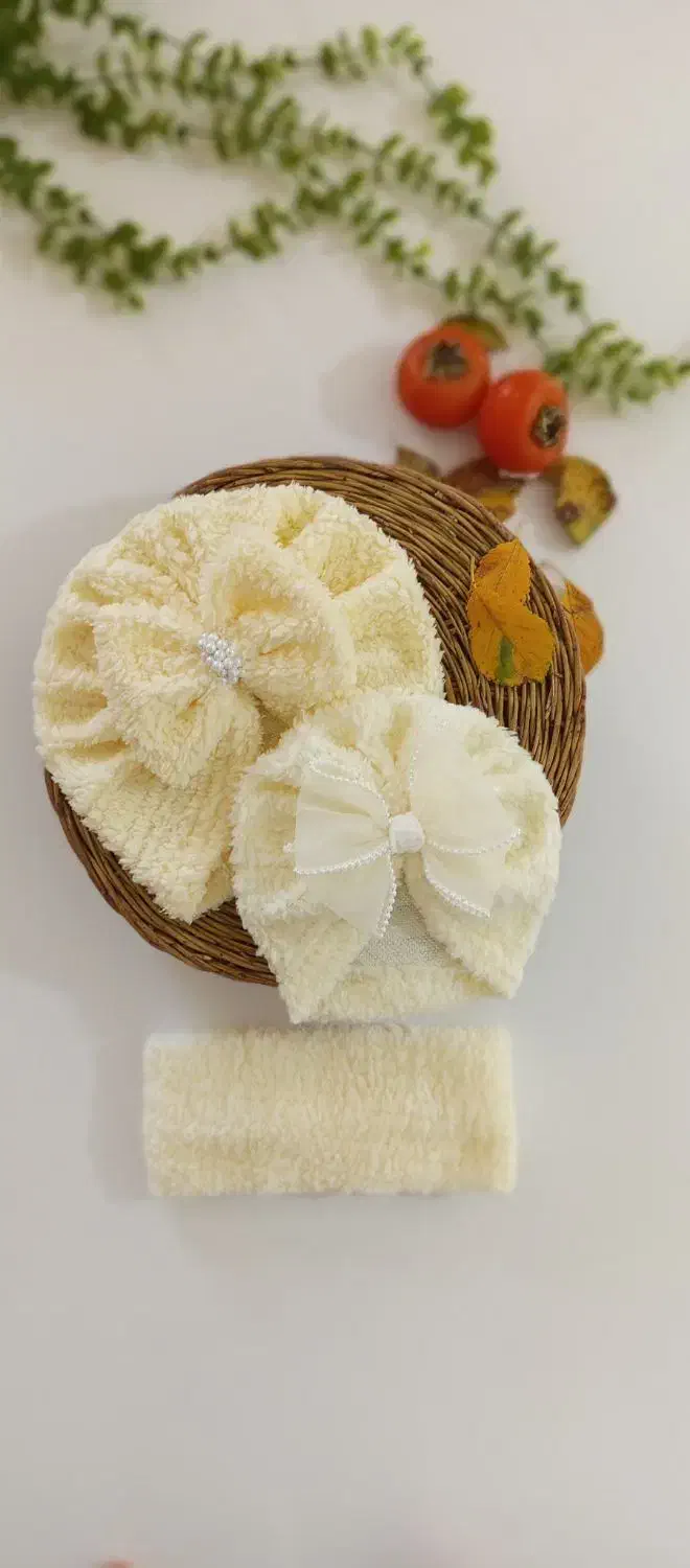 طوربان و شال گردن تدی زمستانه|لباس|کبودرآهنگ, |دیوار