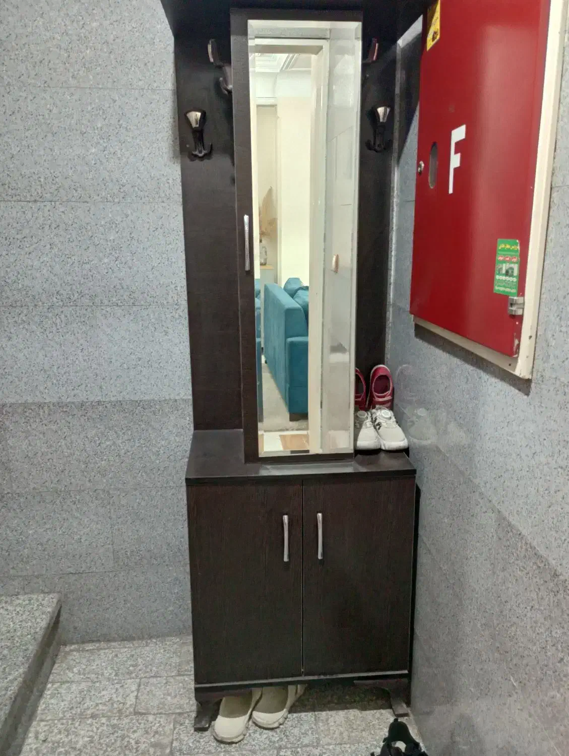 جاکفشی جادار آینه دار|جاکفشی، کمد، دراور|اسلامشهر, مطهری|دیوار