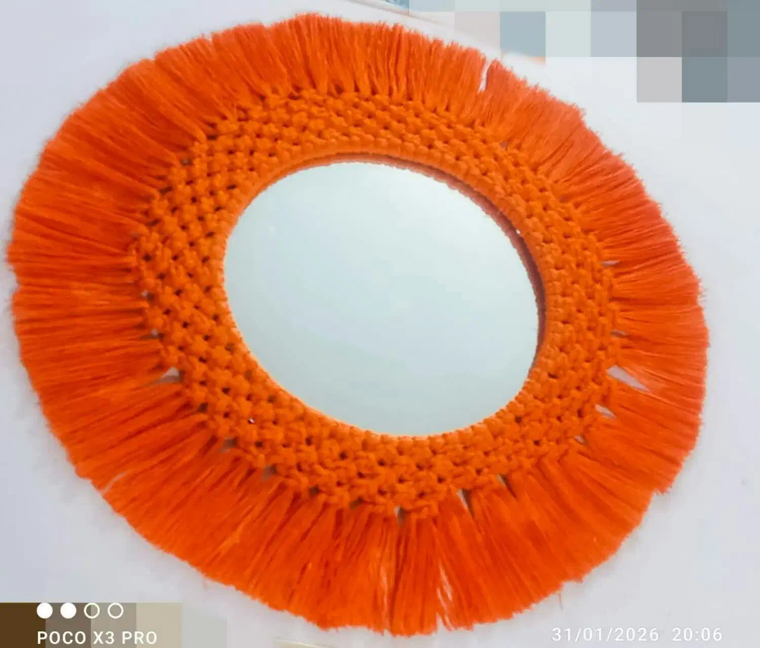 آینه های مکرومه|آینه|زنجان, |دیوار