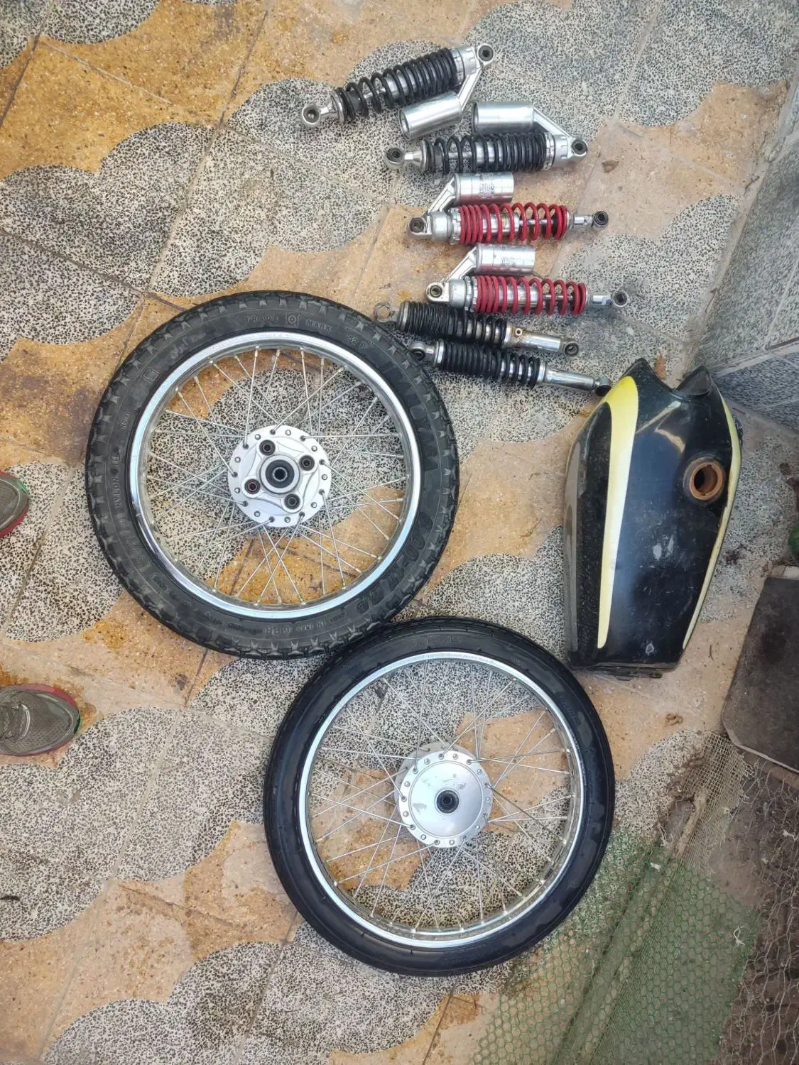 رینگ موتور و کمک|موتورسیکلت|شیراز, شهدای شهرک سعدی|دیوار