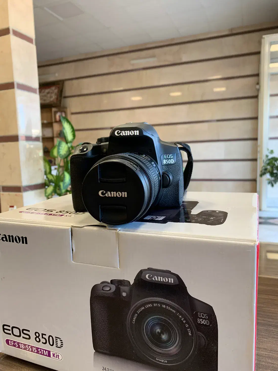 دوربین کنون ۸۵۰Dبا لنز ۱۸-۵۵|دوربین عکاسی و فیلمبرداری|کرج, فاز ۲ مهرشهر|دیوار