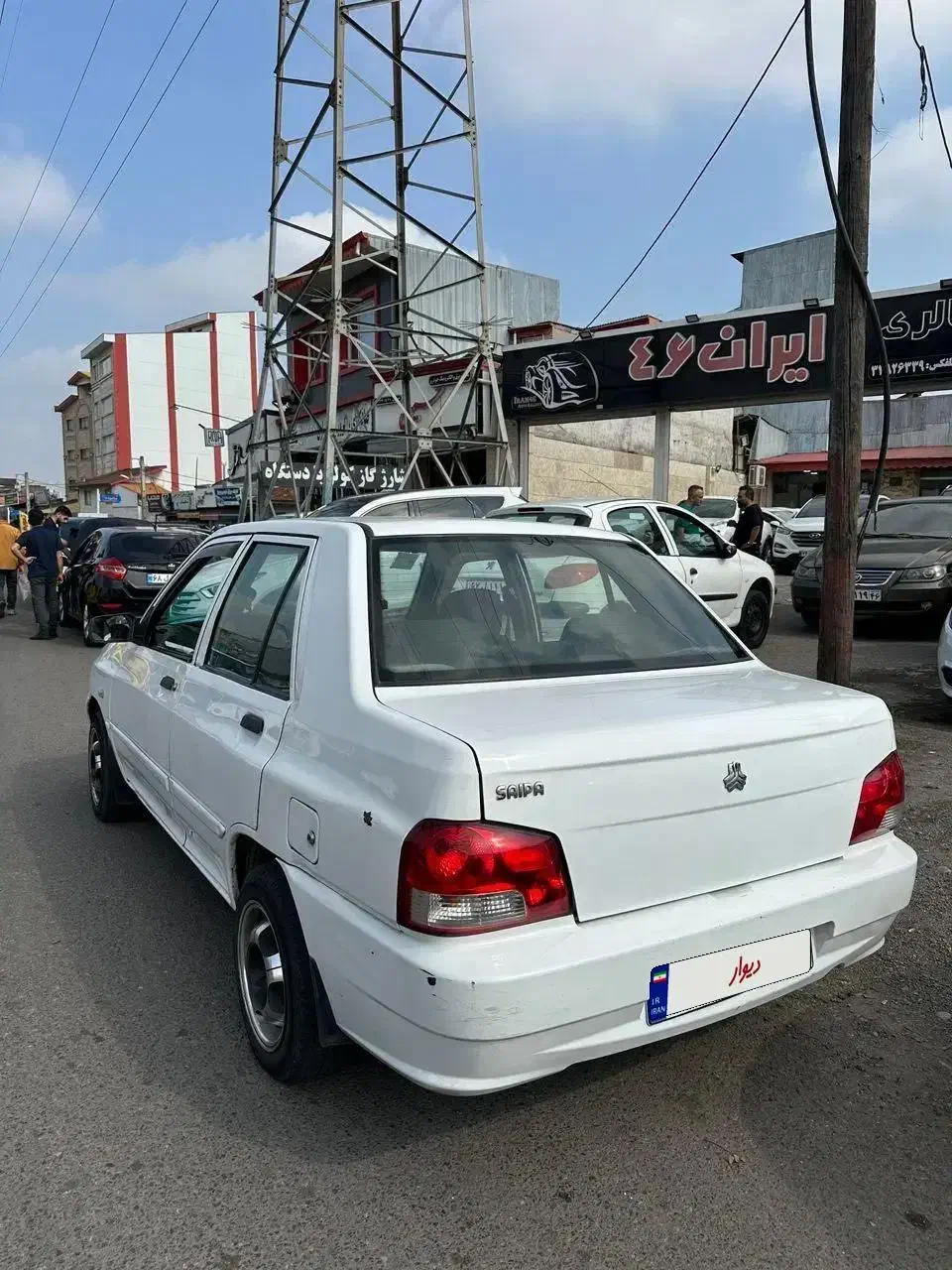 پراید ۱۳۲ مدل 95|خودرو سواری و وانت|رشت, چله خانه|دیوار