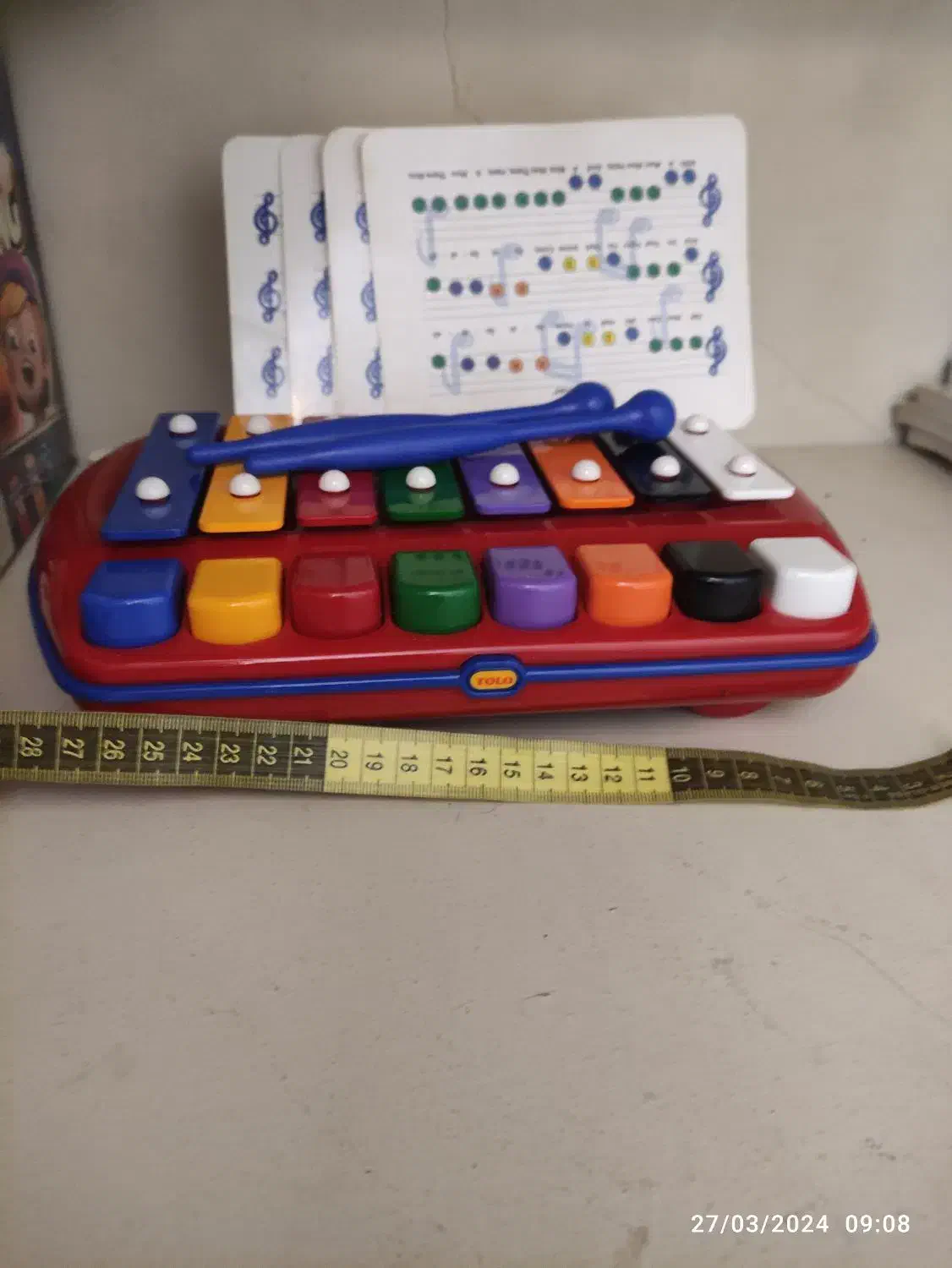 آلات موسیقی. بلز. طبلک کوچک|پیانو، کیبورد، آکاردئون|اراک, |دیوار