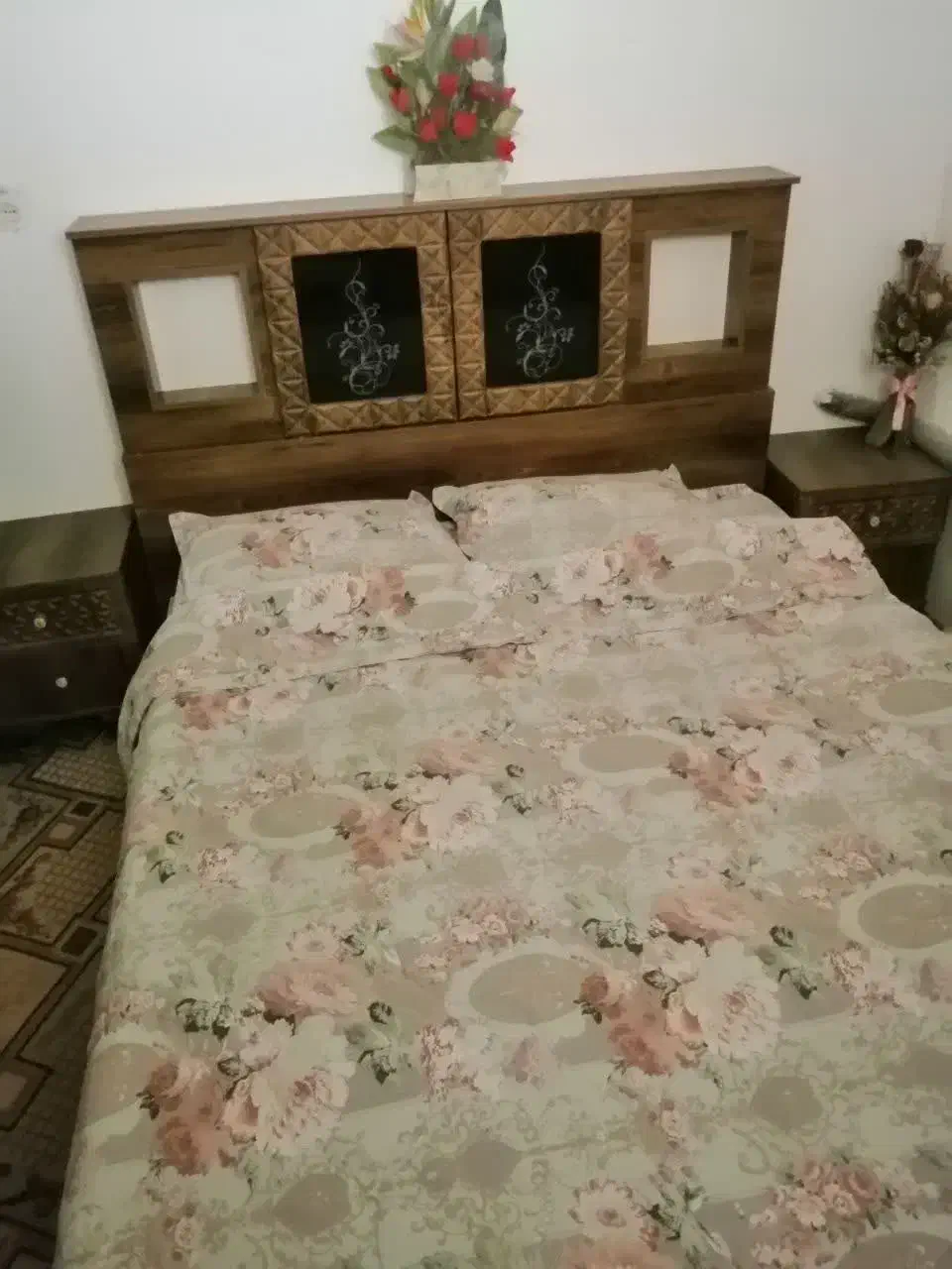 تخت خواب دو نفره|تخت و سرویس خواب|قم, سید معصوم|دیوار