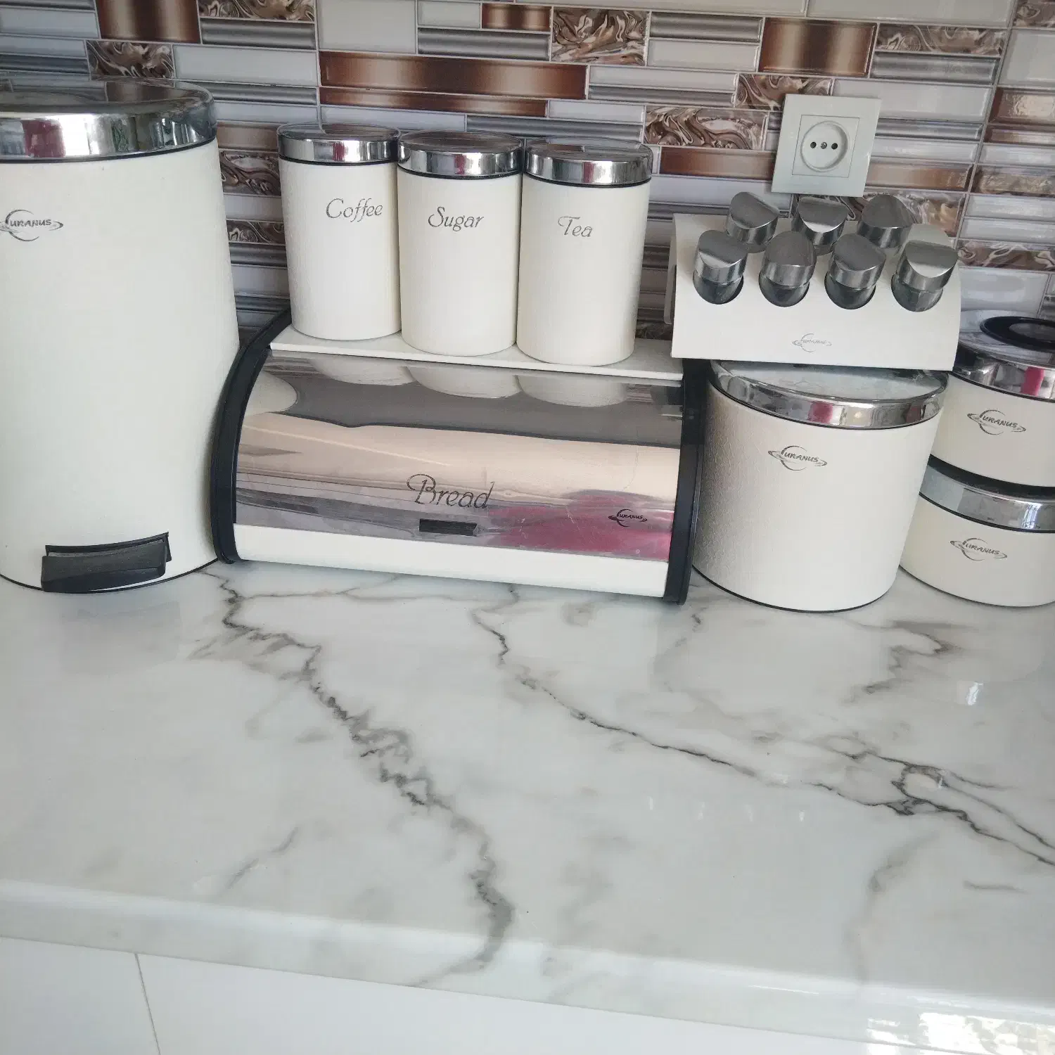 سرویس اورانوس|ظروف سرو و پذیرایی|رضویه, |دیوار