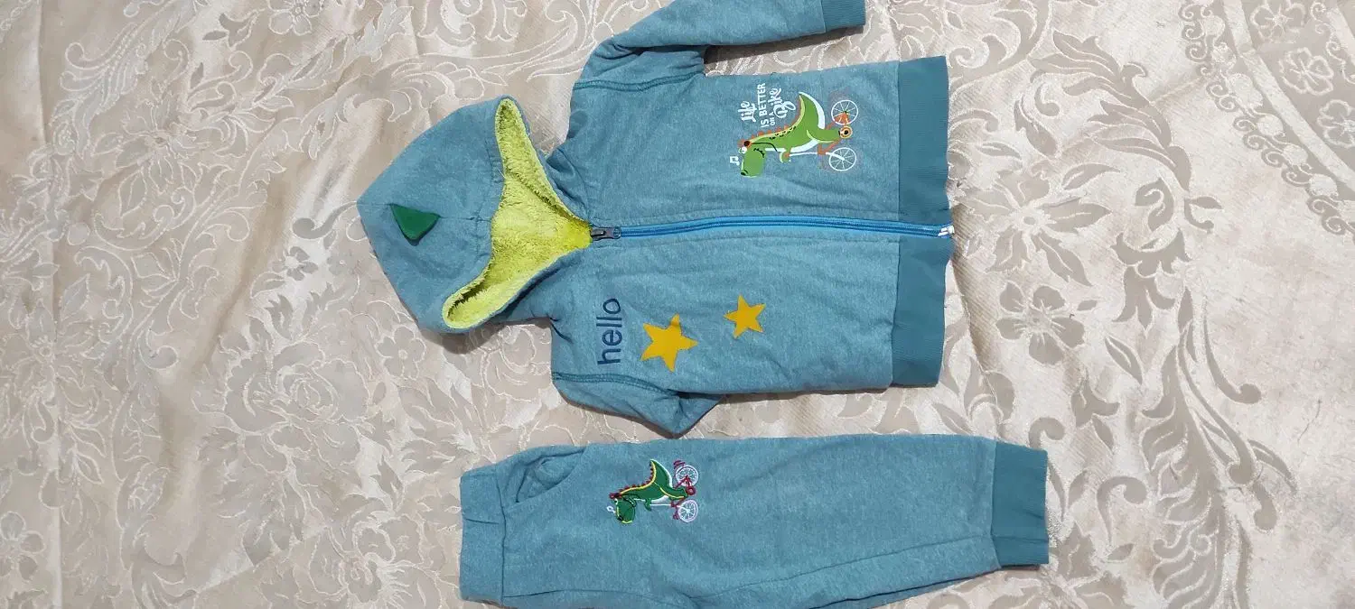 پلیور شلوار بچه گانه زیبا و کیفیت بالا|لباس|خرم‌آباد, |دیوار