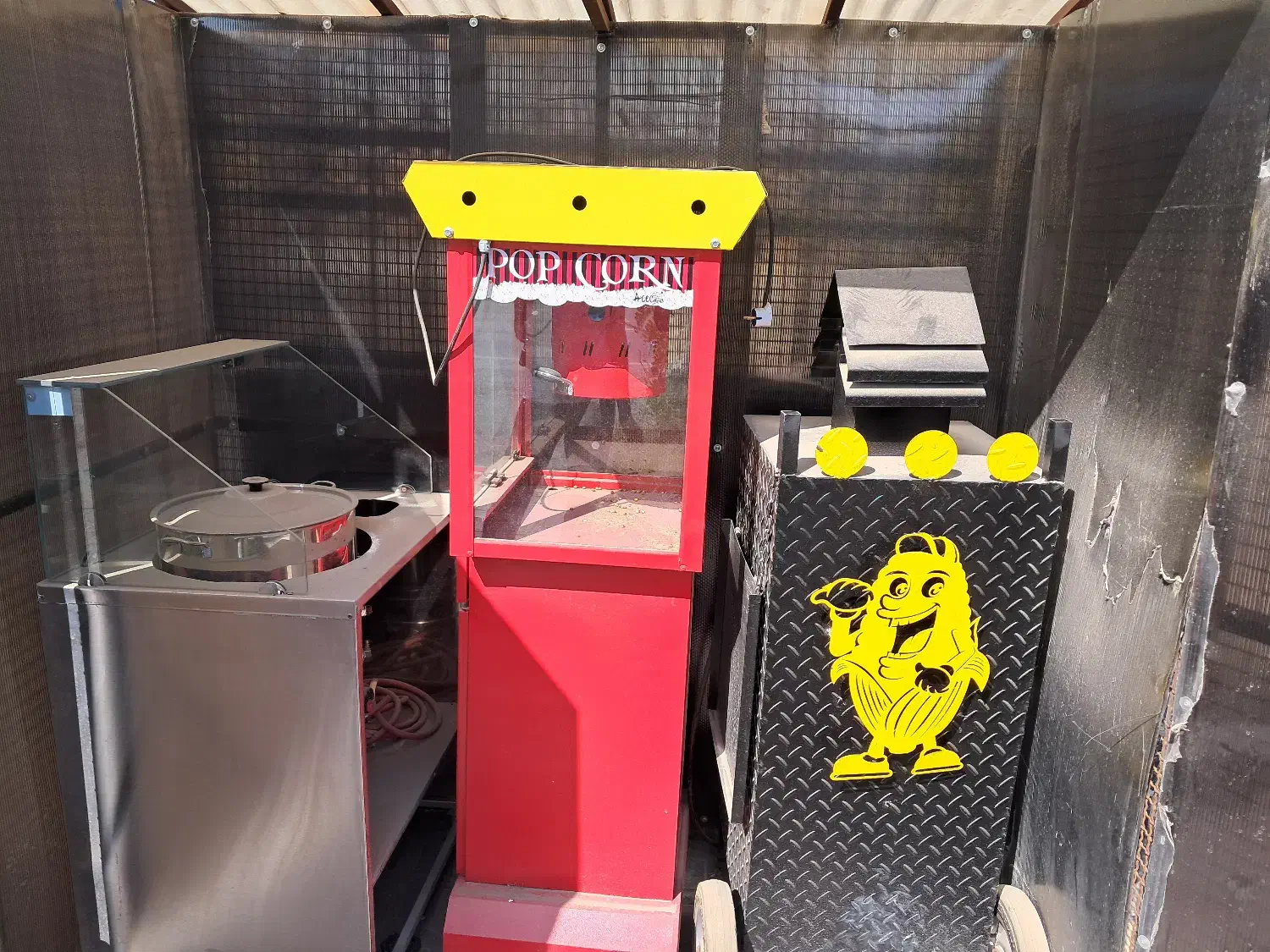 فروش دستگاه بلال تنوری و پاپکرن ساز|کافی‌شاپ و رستوران|فیروزکوه, |دیوار