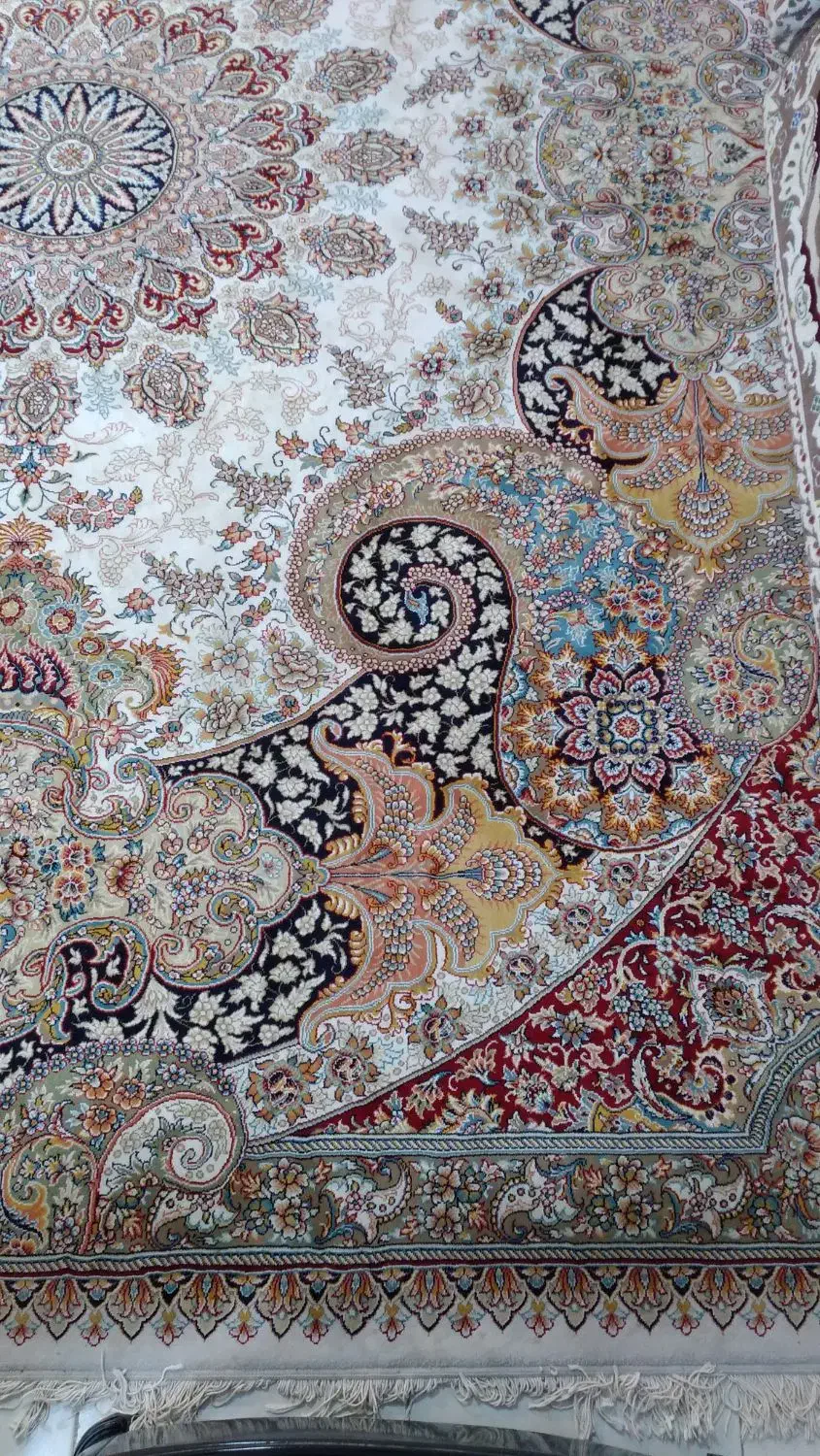 فرش مشهد|فرش|مشهد, کوشش|دیوار