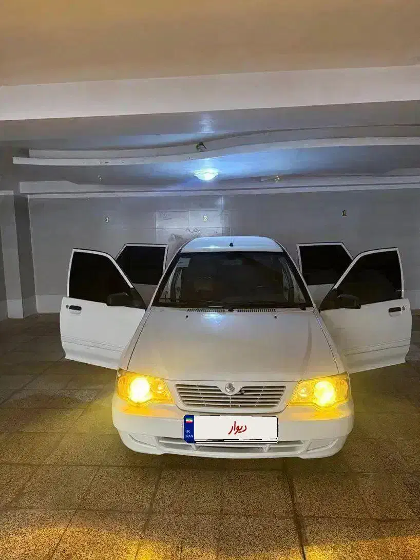 پراید۱۱۱ هاچ بک مدل۹۶بیرنگ شاسی هاپلمپ|خودرو سواری و وانت|تهران, زیبادشت|دیوار