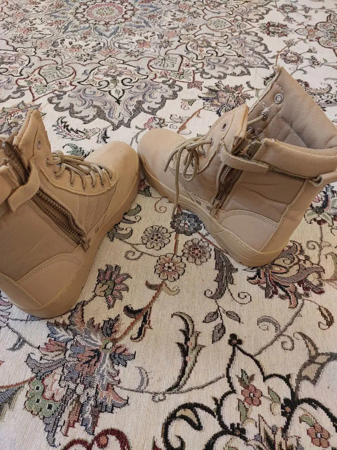 فروش یک جفت نیم پوت اصل|کیف، کفش، کمربند|رباط‌کریم, رباط‌کریم|دیوار